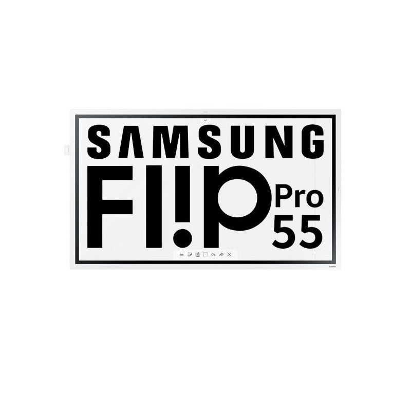 Ecran tactile, 4K, large connectivité Flip Pro - WM55B - Samsung - LH55WMBWBGCXEN
