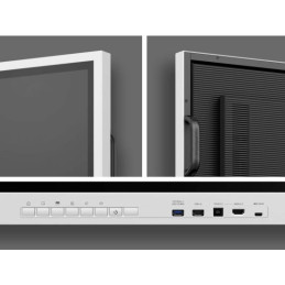 Résolution 4K, 75 pouces, grande connectivité - Samsung Flip Pro- LH75WMBWLGCXEN