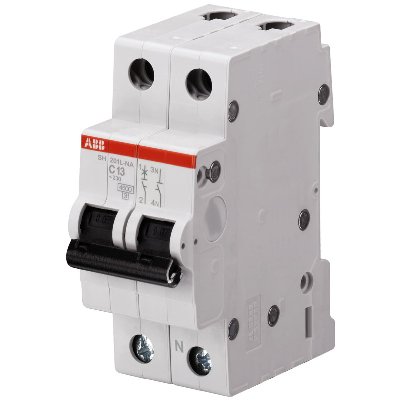 Disjoncteur modulaire SH201L-C10NA - ABB - 2CDS241103R0104