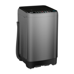 Machine à laver automatique Top Load 12KG noir - économie d'énergie - Nasco - NASTL-B50FL