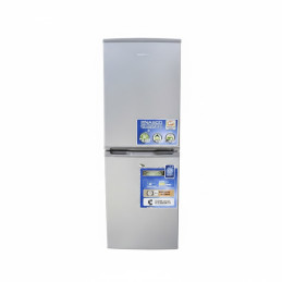 Réfrigérateur combiné 140 L – 3 tiroirs – Silver – NASCO - HNASD2-20