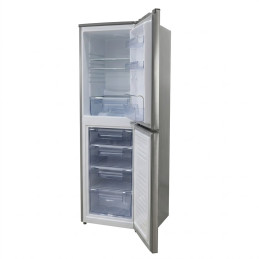 Frigo combiné NASCO – 4 tiroirs – Silver – 246 L net – 220-240 V – Économie d’énergie – HNASD2-33