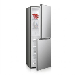 Frigo combiné NASCO – 4 tiroirs – Silver – 246 L net – 220-240 V – Économie d’énergie – HNASD2-33