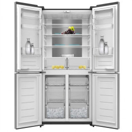 Frigo 4 portes nasco – 522L net (351L + 171L) – inox – fast cooling – 220-240V – r600a – KNASF4-64.4DS