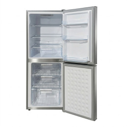 Frigo combiné nasco – 243 l (158 l net) – 3 tiroirs – dark blue – économie d’énergie – NASD2-243FL-DB