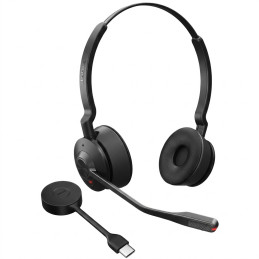 Casque Sans fil Arceau Bureau/Centre d'appels Noir - Jabra Engage 55 SE -9653-415-111