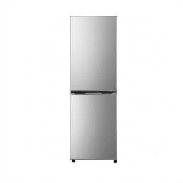Frigo combiné nasco – 1 tiroir + 2 casiers – silver – 147 l net – avec clé – SNASD2-240