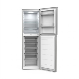 Frigo combiné nasco – 4 tiroirs – silver – 260 l net – avec clé – 220-240v - SNASD2-350