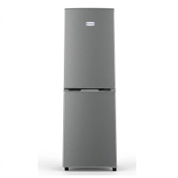 Frigo combiné nasco – 319 l net – 3 tiroirs – silver – SNASD2-450N1