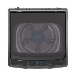 Machine à laver 10.5KG - Top Load Automatique - Hygiène + Healthguard - Midea - MA200W105/G