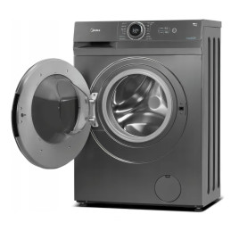 Machine à laver 8KG - Automatique Healthguard - Inverter Quatro - Midea - MF100W80B/T