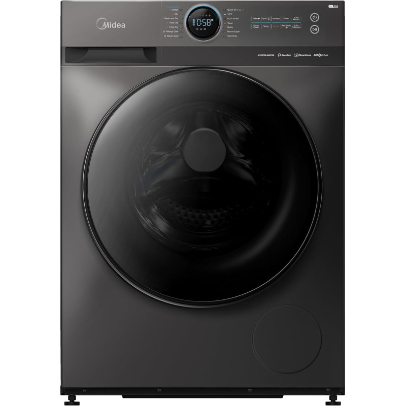 Machine à laver 10KG - Séchage 7KG Chargement Frontal - Inverter - Midea - MF200D100WB/T