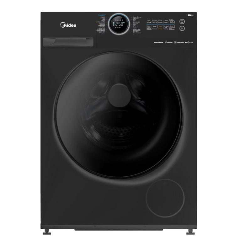 Machine à laver 10KG - Front Load - Inverter Wifi Connect - Midea - MF200W100WB/T