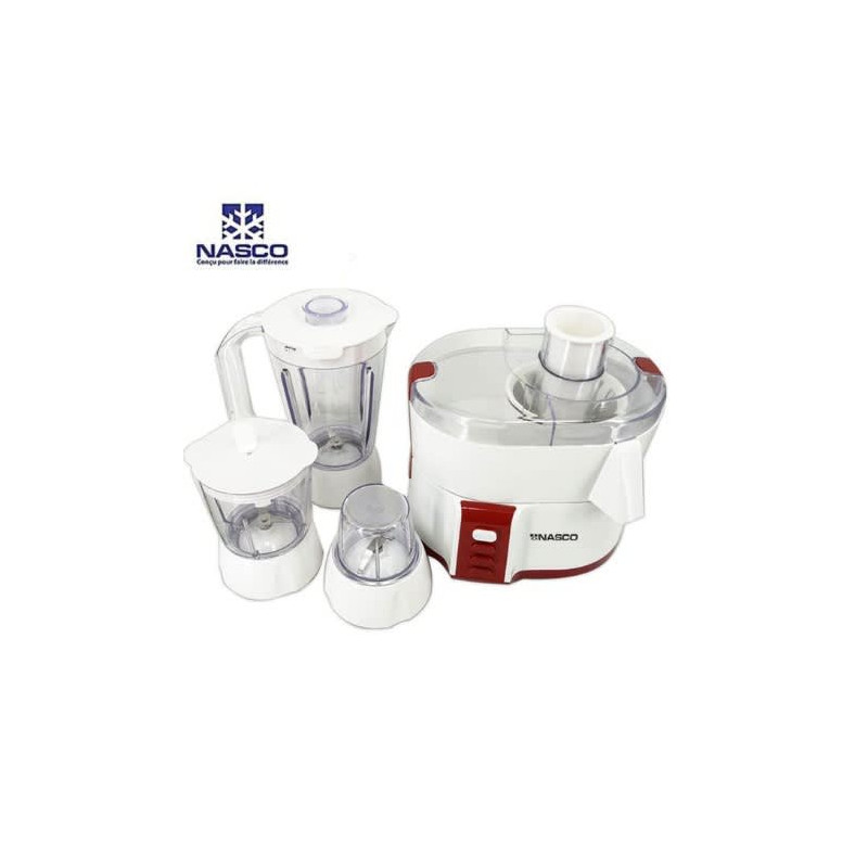 Mixeur Multifonction 4 en 1 Nasco - MIXER_JE6010-GS