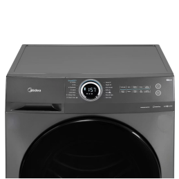 Machine à laver 8KG - Front Load Inverter Laveur Stérilisant - Healthguard - Midea - MF200W80WB/T