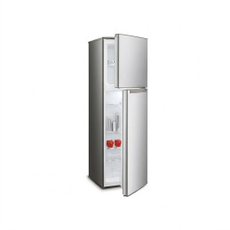 Frigo NASCO – 165 L (121 L + 44 L) – Silver – Avec clé – 220-240 V – R600a – HNASF2-22