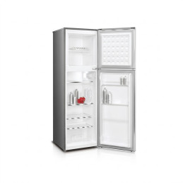 Frigo NASCO – 165 L (121 L + 44 L) – Silver – Avec clé – 220-240 V – R600a – HNASF2-22