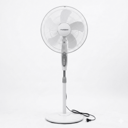 Ventilateur à pied Nasco – 3 vitesses – 16″ – Puissance 40W – 5 hélices – Contrôle manuel – NASCO - LF-SFC1600
