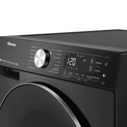 Machine à laver 12KG - Front Load - Connect Life - Plus Séchage 8KG - Hisense - WD5S1245BB
