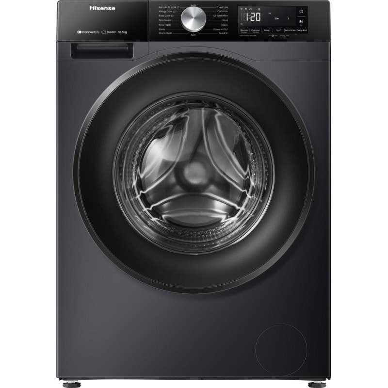 machine à laver 10.5KG - Front Load - Connect Life - Hisense - WF3S1043BB