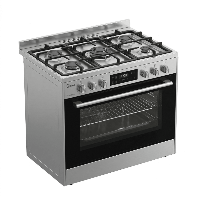 Gaziniere 5 Feux 90x60 cm - Midea - 36LMG5G080V