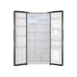 Réfrigérateur américain – 2 portes – 425 L (252 L + 173 L) – Gris foncé – Fast Cooling – R600a - NASCO – SNASF2-62V1