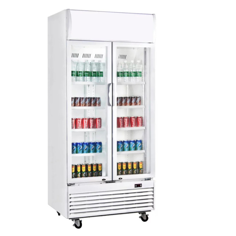 Réfroidisseur Vertical, Deux battants - 488ltrs- NASCO - NAS-750-2DR WA
