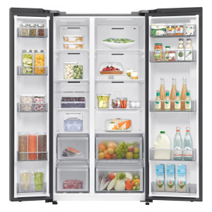 Réfrigérateur américain avec deux Portes - Distributeur D'eau - Inverter - 635 L - SAMSUNG - RS70F65K3TUT