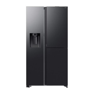 REFRIGERATEUR AMERICAIN INVERTER 2 PORTES ET 1 OUVERTURE - DISTRIBUTEUR D'EAU - 627L - SAMSUNG - RS80F65G4FGH- RS80F65G4FGH