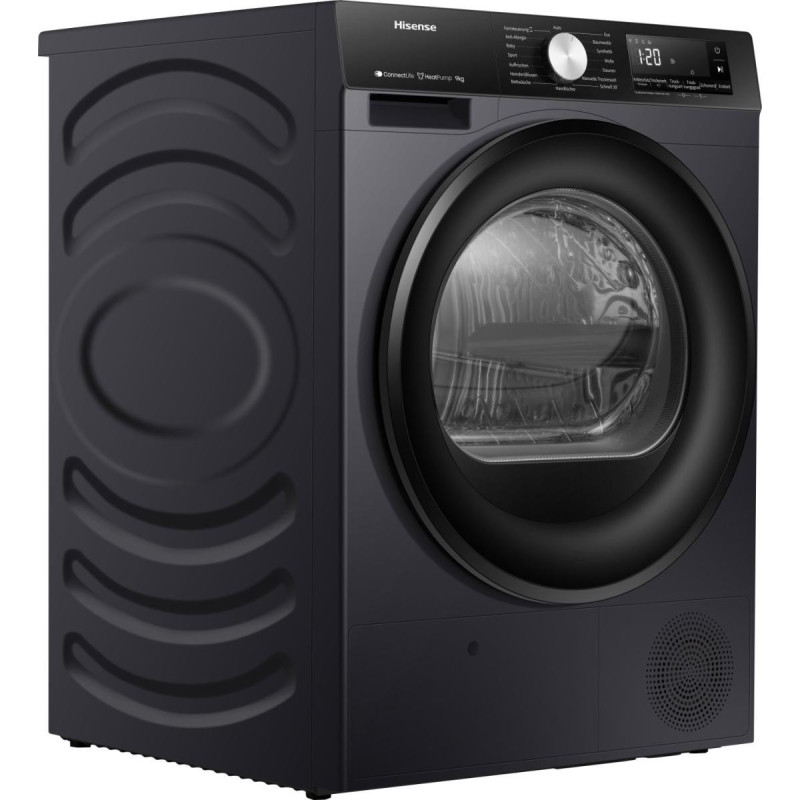 Sèche Linge - Premium Black - 220-240V - Inverter - HISENSE- DH3S902BBC