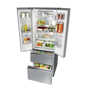 Réfrigérateur French Door 485L deux Portes avec Distributeur d'eau et de glace intégré - INVERTER - HISENSE- RM-63WC4