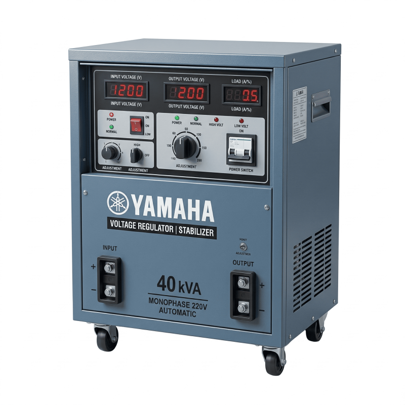 Stabilisateur Régulateur de Tension 40 kva monophasé 220 volts - Yamaha