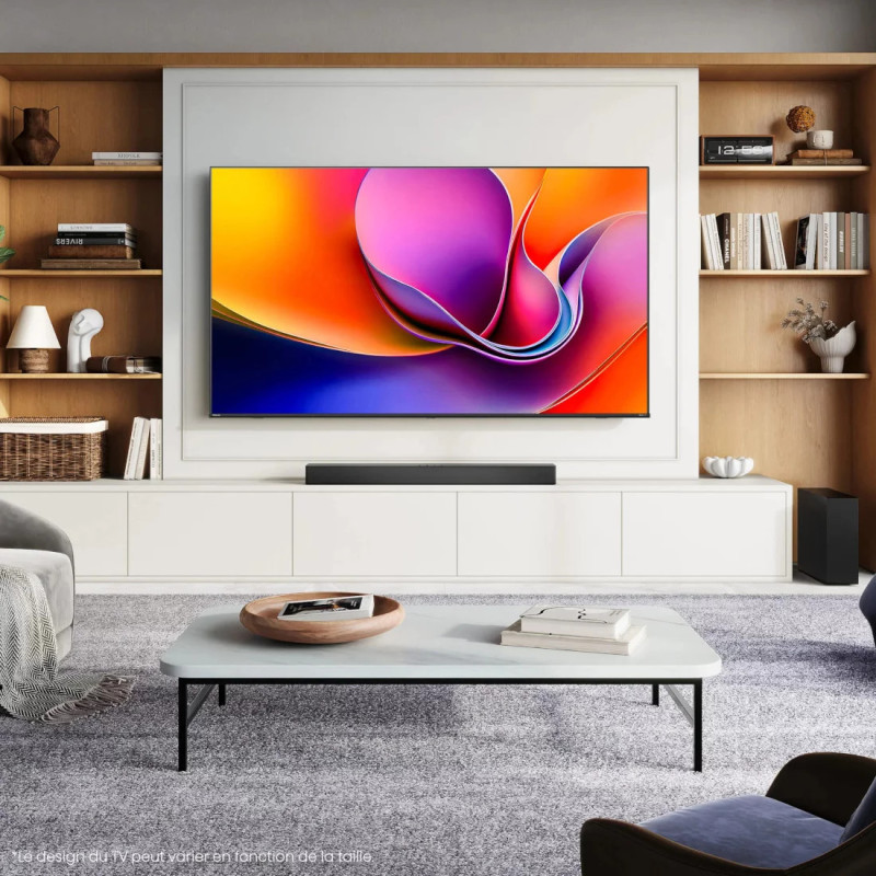 Tv LED 65'' Connectee VIDAA 4K UHD - Apple HOME - Hisense - 65A6Q