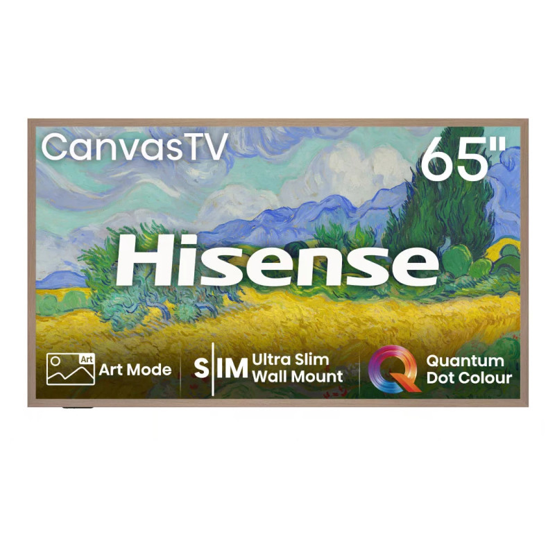 Tv QLED Canvas 65" ART MODE - Hisense - 65S7N