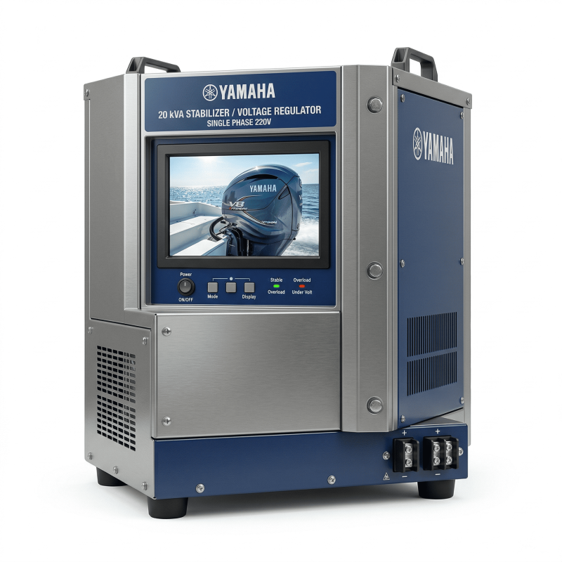Stabilisateur Régulateur de Tension 20 kva monophasé 220 volts - Yamaha