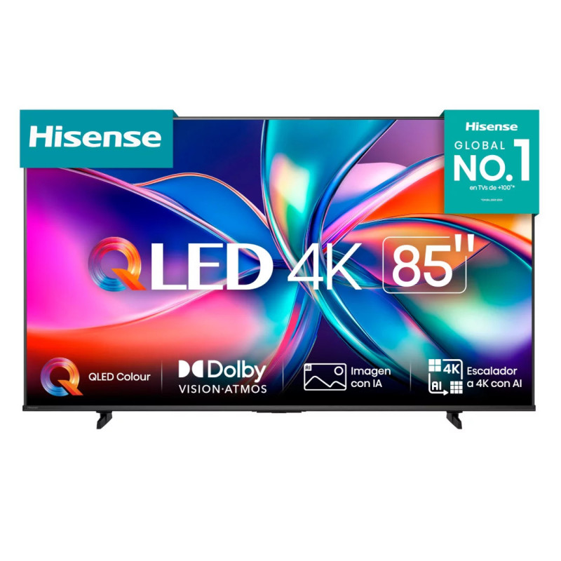Tv QLED 85" Connectee Vidaa - 4K UHD - Hisense - 85Q6Q