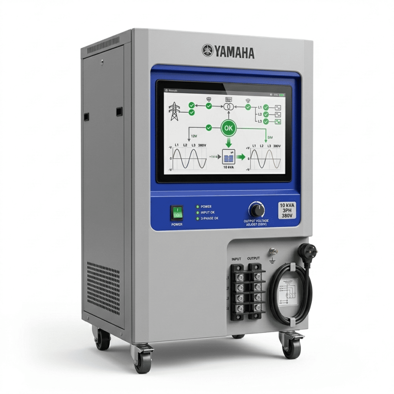 Stabilisateur Régulateur de Tension 10 kva triphasé 380 volts - Yamaha