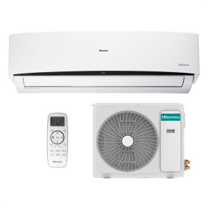 Split & climatiseur Mural R410 - 18.000 BTU -/ 2CV - Hisense - AS-18CR4SMSCE