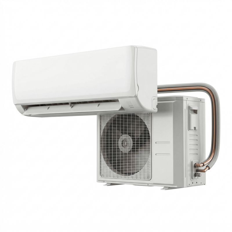 Split mural avec unité extérieure 12000BTU/ 1,5CV FAÇADE BLANCHE - Carrier R32 - 42AHC012FT