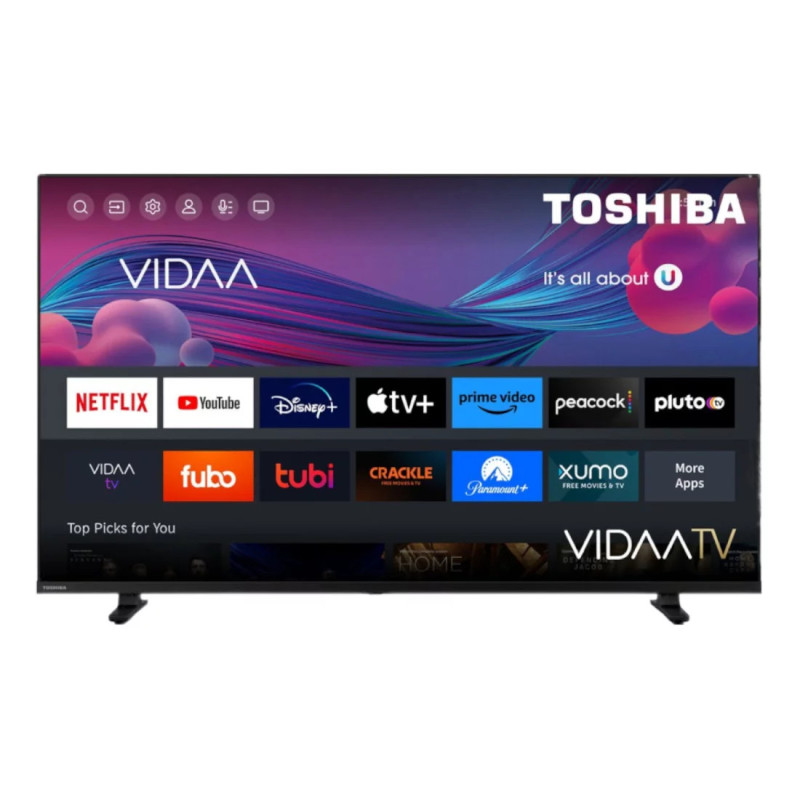 Téléviseur TV 75″ Connectée LED – Système VIDAA – Netflix-Youtube-Prime Video – Toshiba - 75C350NW