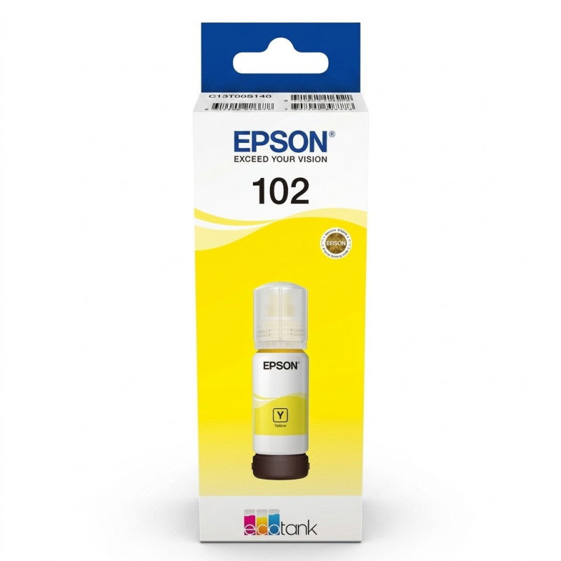 Cartouche d’encre Epson 102 EcoTank Jaune - C13T03R440 Cartouche d’encre Epson 102 EcoTank Jaune - C13T03R440