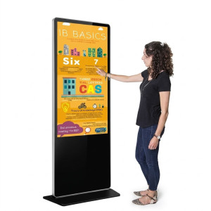 Kakémono - Totem - Ecran interactif Numérique Professionnel 4K - 85 pouces - SK-GB