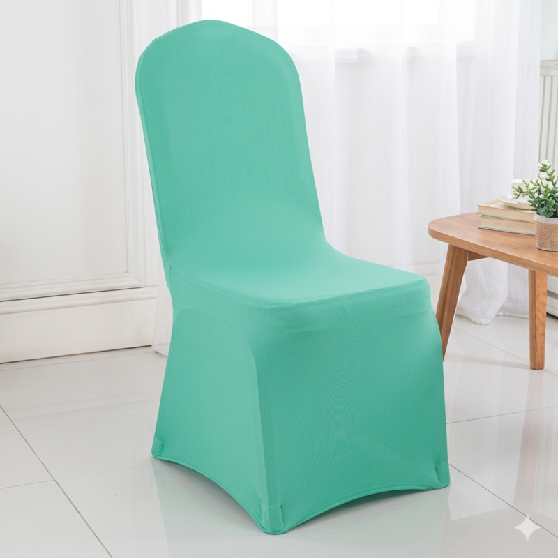Location pour Housse de chaise - Menthe au Lait