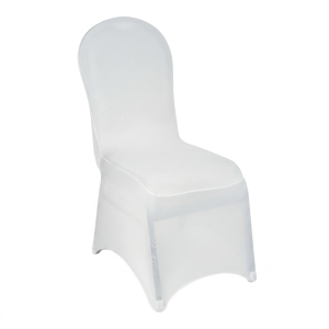 Location pour Housse de chaise lycra - Blanc