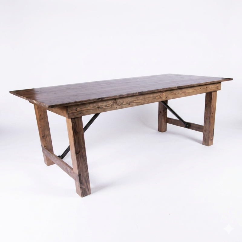 Location de Table Taverne Grande - L-210 l-100cm H-76cm