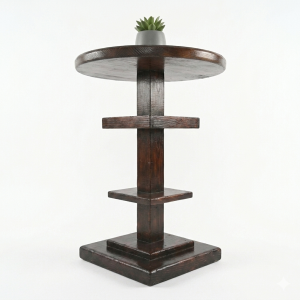 Table ronde haute Taverne - 2 a 4 pers - D-69cm H-106cm Table ronde haute Taverne - 2 a 4 pers - D-69cm H-106cm