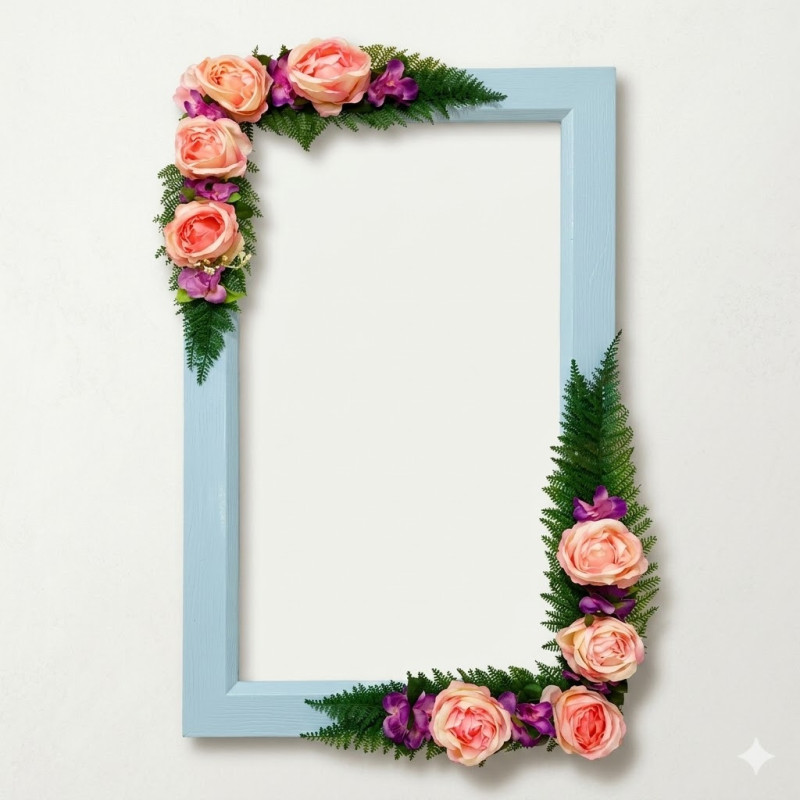 Location pour Cadre photo bleu - Long 94cm - Larg 56cm Location pour Cadre photo bleu - Long 94cm - Larg 56cm