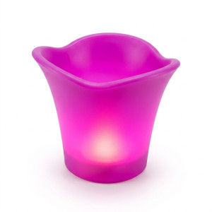 Location pour Seau a champagne lumineux - H 27cm - D 36cm