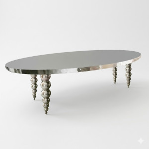 Table Enchantee - h-70cm l-277cm