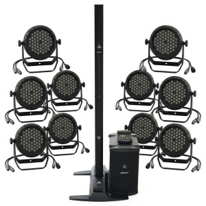 Système BOSE et Par LED L1 - 10 Par LED étanche